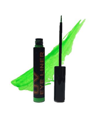 Неонова зелена підводка (лайнер) для очей stargazer uv eye liner - green