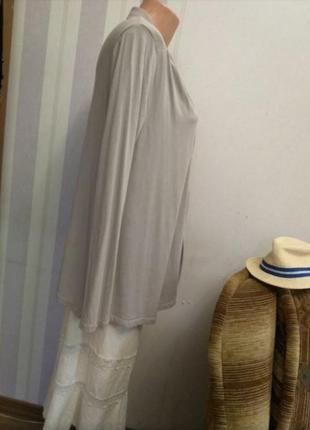 Шикарная легкая блузка на ленте , накидка, кофта ,италия ,на л4 фото
