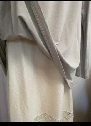 Шикарная легкая блузка на ленте , накидка, кофта ,италия ,на л6 фото