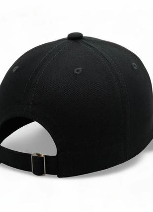 Кепка мужская nike: стильная бейсболка с черным логотипом (размеры: m 54-59, l 59-62)2 фото