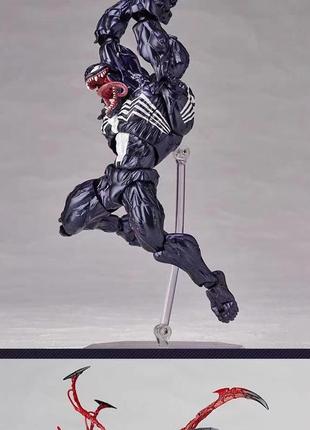 Веном рухлива фігурка супергероя venom marvel 18 см7 фото