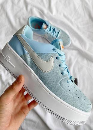 Жіночі кросівки nike air force 1 sage