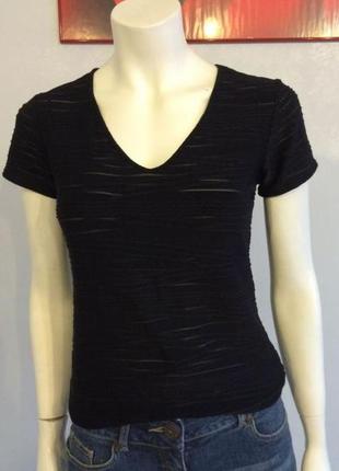 Кофточка чорна шовкова apart 44 46