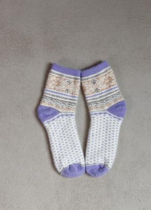 Ангоровые носки, мягкие и удобные носки имитация кролика8 фото