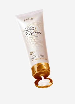 Увлажняющий крем для рук milk &amp; honey gold