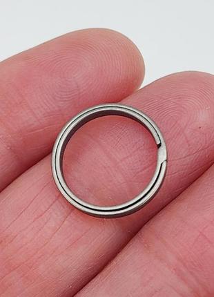 Заводное кольцо из титанового сплава 16 мм.(для брелка/ключей) арт. 04525