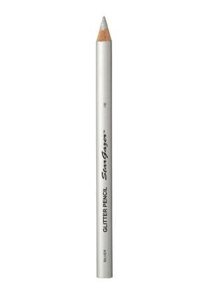 Глітерний олівець для очей stargazer glitter pencil - silver