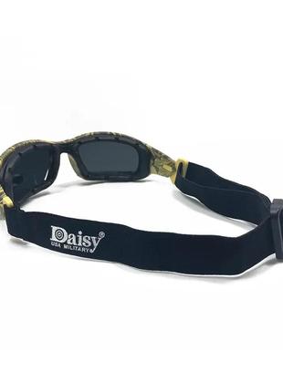 Тактические очки многофункциональные со сменными линзами, daisy x76 фото