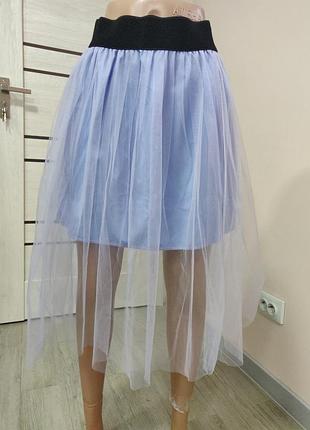 Юбка из фатина на резинке