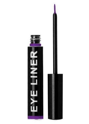 Гелева підводка фіолетова liquid eyeliner violet