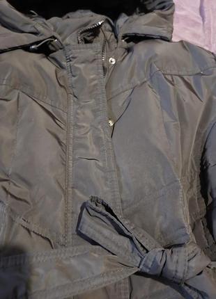 Жіноча зимова тепла куртка,  пуховик,  розмір xl4 фото