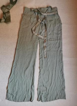 Костюм брюки-кюлоты и нежная блузка италия pinko