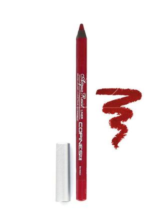 Водостійкий олівець для губ copines line paris lip pencil waterproof 31- bordeaux1 фото