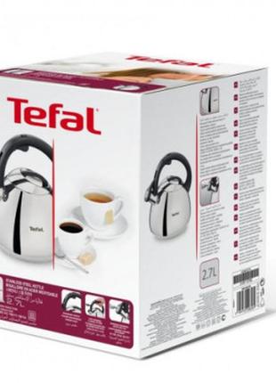 Чайник tefal kettle induction 2700 мл (k2481574)7 фото