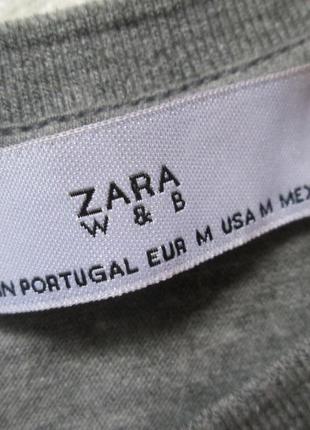 Бесподобная стильная комбинированная футболка блуза с цветочно-кружевной отделкой zara7 фото