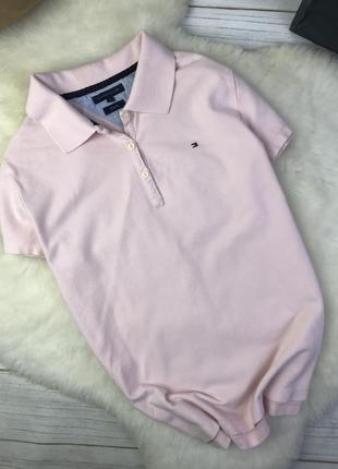 Базовое поло tommy hilfiger slim fit2 фото