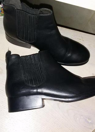 Премиум бренд billi bi copenhagen кожаные ботинки-челси размер 36 (23,5 см)10 фото