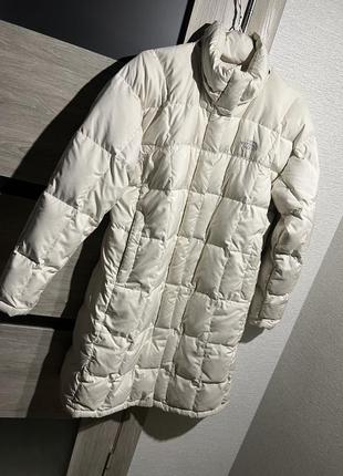 Довгий пуховик the north face 🥥