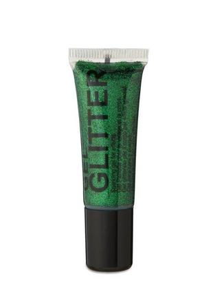 Глітер-гель зелений glitter gel green