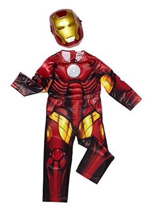 Железный человек ironman мстители костюм с маской