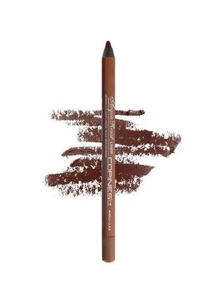 Водостойкий карандаш для глаз copines line paris eye pencil waterproof 15- marron glacé
