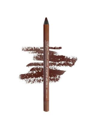 Водостійкий олівець для очей copines line paris eye pencil waterproof 15- marron glacé