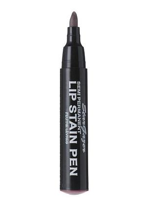 Полуперманентный маркер для губ оранжевый stargazer semi permanent lip stain pen #6