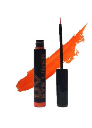 Неонова помаранчева підводка (лайнер) для очей stargazer uv eye liner - orange1 фото