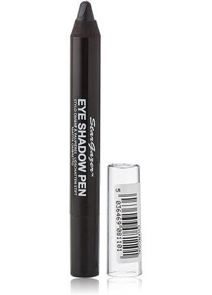 Кремові тіні-олівець для очей чорні stargazer eye shadow pen charcoal