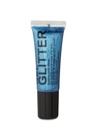Глиттер-гель голубой stargazer glitter gel blue