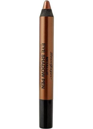 Кремові тіні-олівець металік - коричневі stargazer metallic eye shadow pen - brown