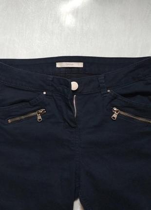 Укороченные джинсы капри george, тёмно-синий3 фото