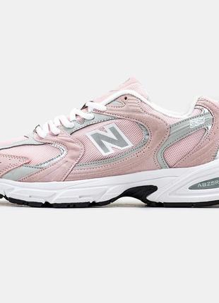 Женские кроссовки new balance 530 pink white 37-39-40