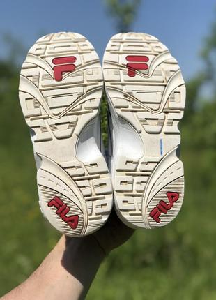 Fila vintage wmns venom low white спортивні шкіряні кросівки оригінал10 фото