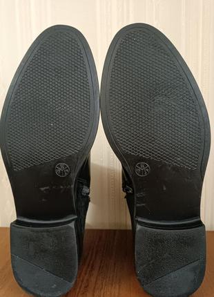 Кожаные ботинки esmara 38 размер.8 фото