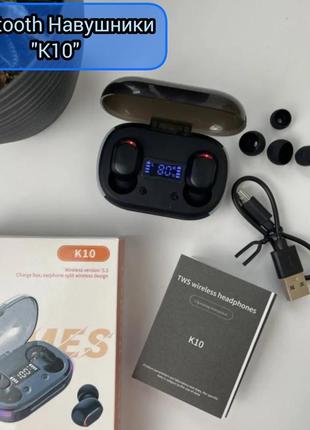 Bluetooth навушники gamer k10