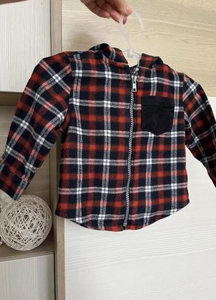 Бомбер стильный  хлопок   мальчику 8-12 месяцев