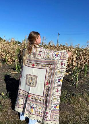 Унікальний антикваріатний вінтажний килим ручної роботи