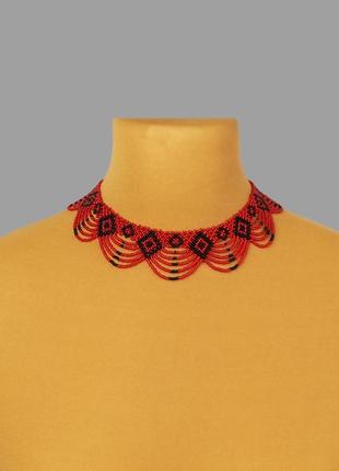 Кольє "монохром 3"