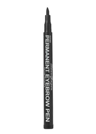 Напівперманентний маркер для брів - чорний stargazer semi-permanent eyebrow pen - black1 фото