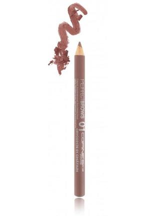 Карандаш для бровей светло-коричневый copines line paris eye brow pencil 01 châtain