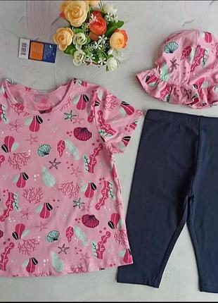 Комплект lupilu на дівчинку 98-104 (3-4роки)