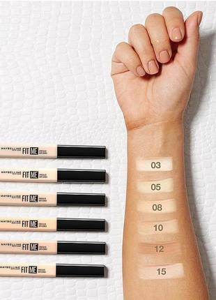 Maybelline new york fit me concealer anti-cernes2 фото