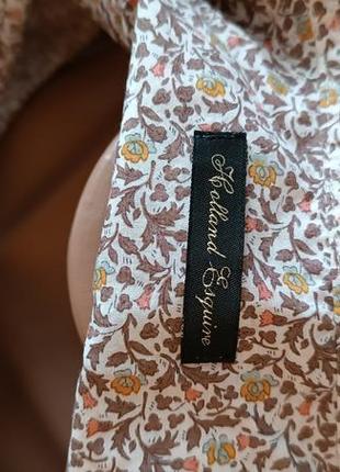 Легкая стильная рубашка с цветочным принтом holland esquir англия6 фото