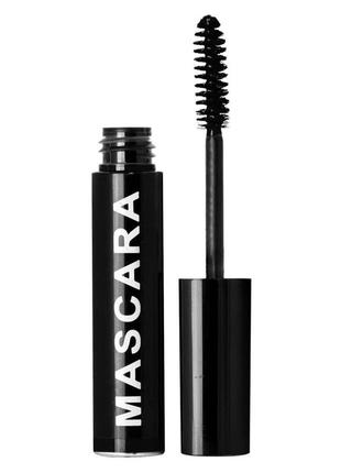 Кольорова туш для вій чорна stargazer mascara black1 фото