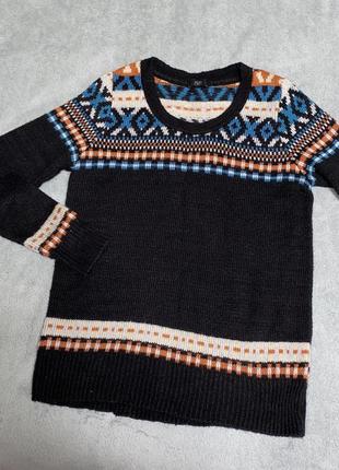 Вязаный свитер1 фото