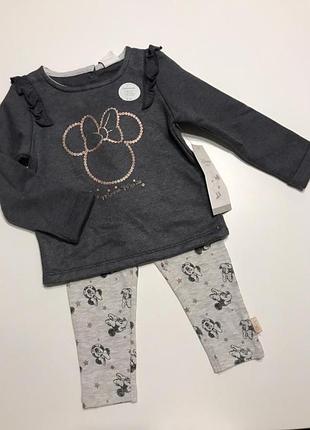 Набір, кофточка і лосини мінні маус
