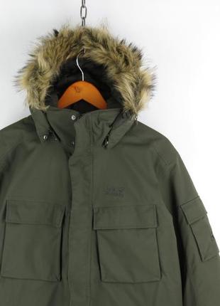 Парка jack wolfskin glacier canyon аляска зимняя мужская куртка джек l-xl5 фото