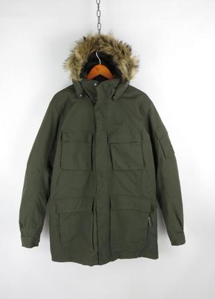 Парка jack wolfskin glacier canyon аляска зимняя мужская куртка джек l-xl