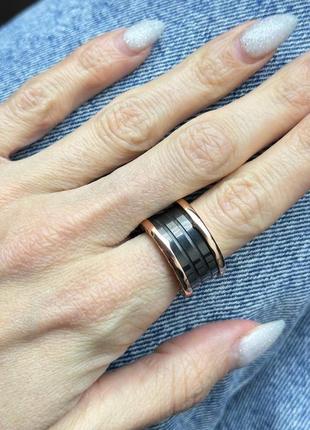 Кольцо bvlgari b.zero1 ring 2